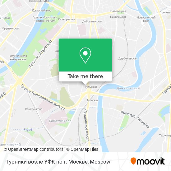 Турники возле УФК по г. Москве map