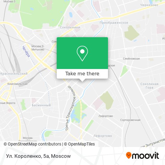 Ул. Короленко, 5а map