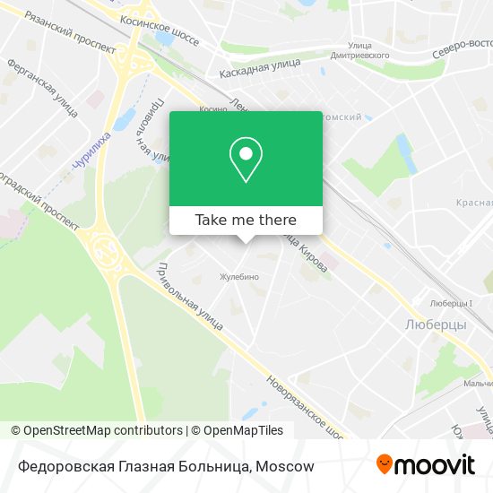 Федоровская Глазная Больница map
