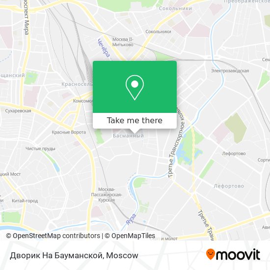 Дворик На Бауманской map
