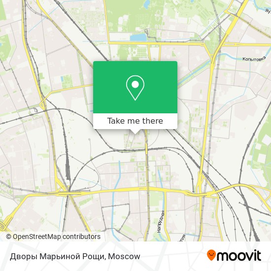 Дворы Марьиной Рощи map