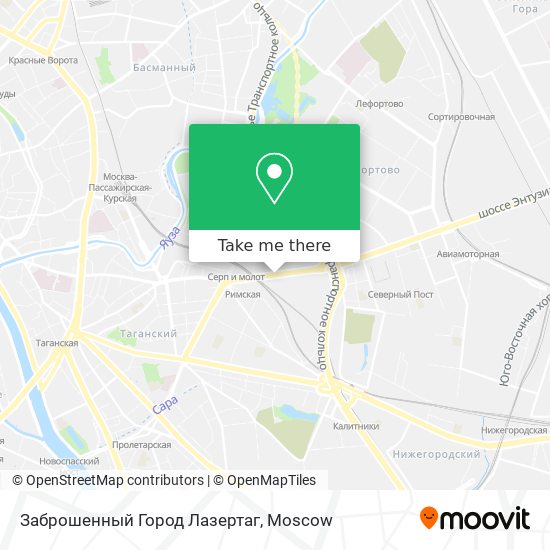 Заброшенный Город Лазертаг map