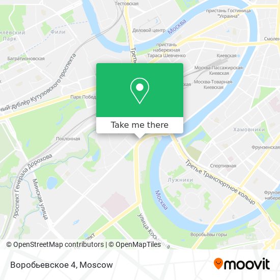 Воробьевское 4 map