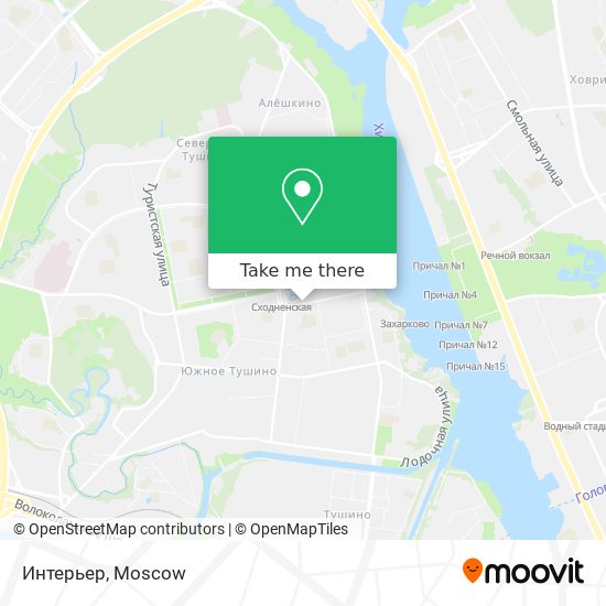 Интерьер map