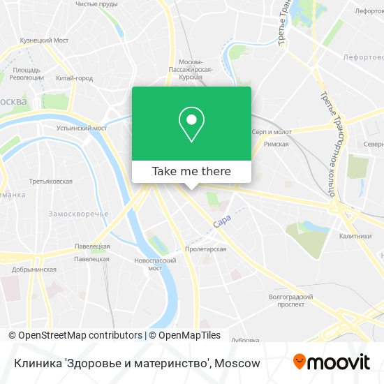 Клиника 'Здоровье и материнство' map