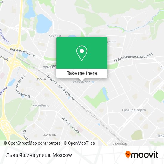 Льва Яшина улица map