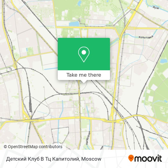 Детский Клуб В Тц Капитолий map