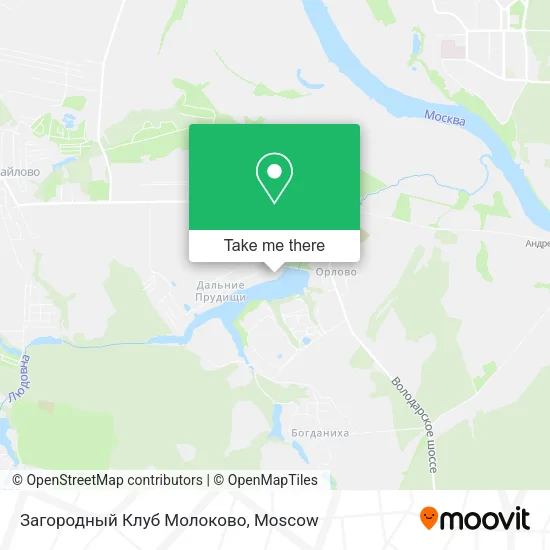 Загородный Клуб Молоково map