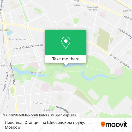 Лодочная Станция на Шибаевском пруду map