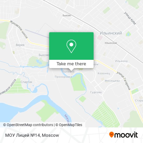 МОУ Лицей №14 map