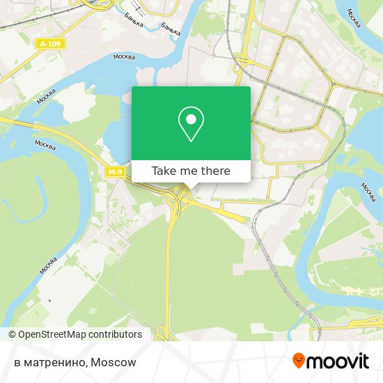 в матренино map