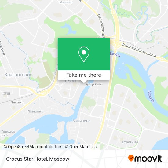 Crocus Star Hotel map