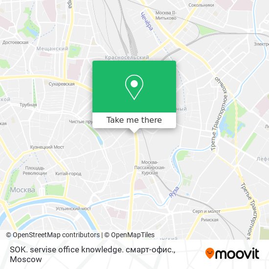 SOK. servise office knowledge. смарт-офис. map
