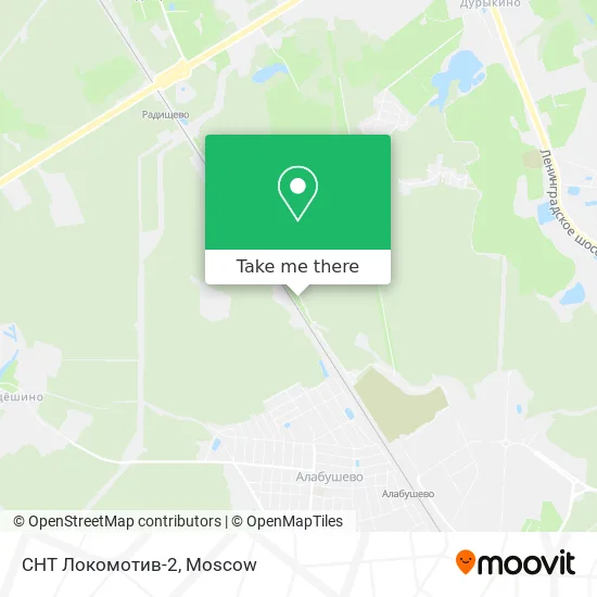 СНТ Локомотив-2 map