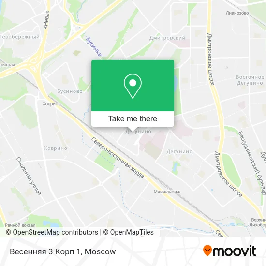 Весенняя 3 Корп 1 map