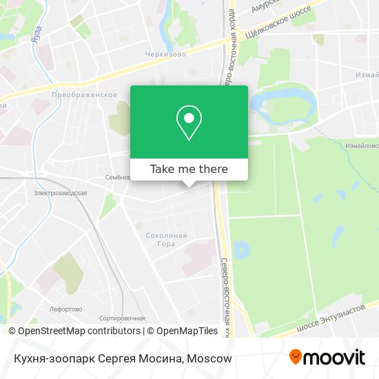 Кухня-зоопарк Сергея Мосина map