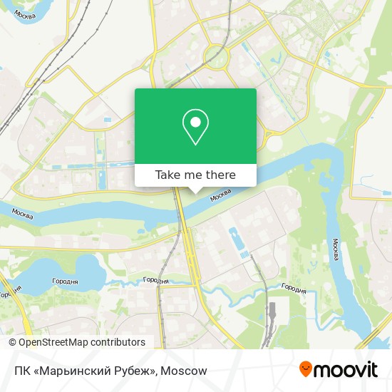 ПК «Марьинский Рубеж» map