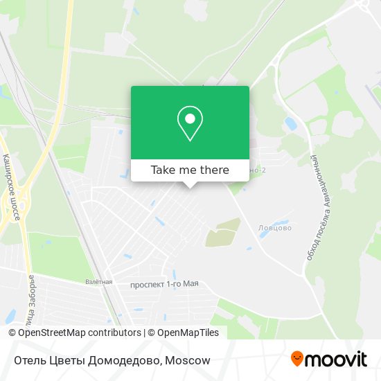 Отель Цветы Домодедово map