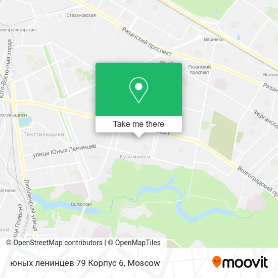 юных ленинцев 79 Корпус 6 map