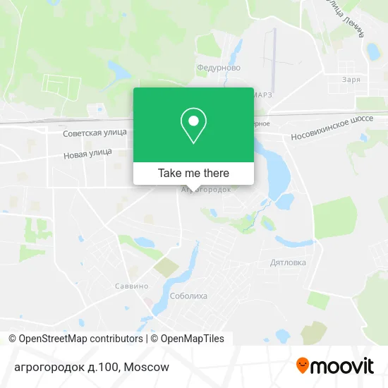 агрогородок д.100 map