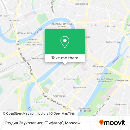 Студия Звукозаписи "Пифагор" map