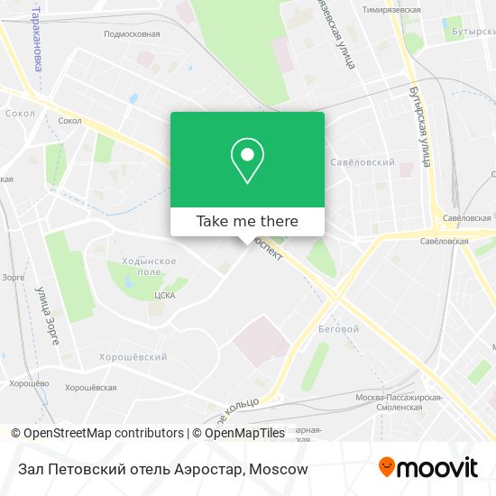 Зал Петовский отель Аэростар map