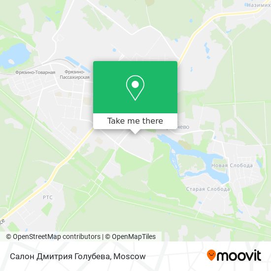 Салон Дмитрия Голубева map
