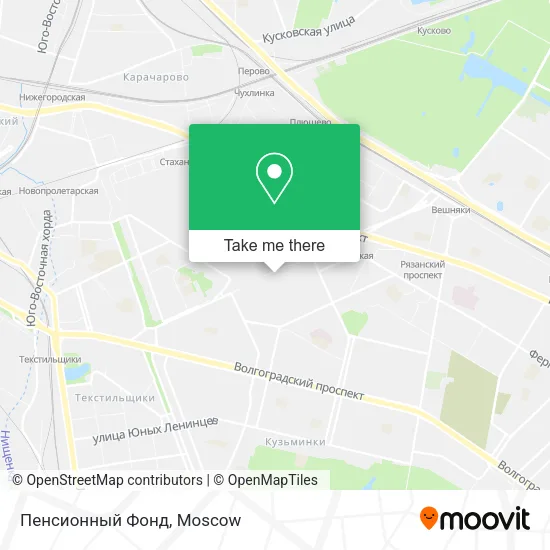 Пенсионный Фонд map