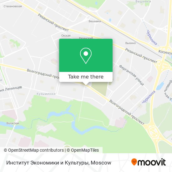 Институт Экономики и Культуры map