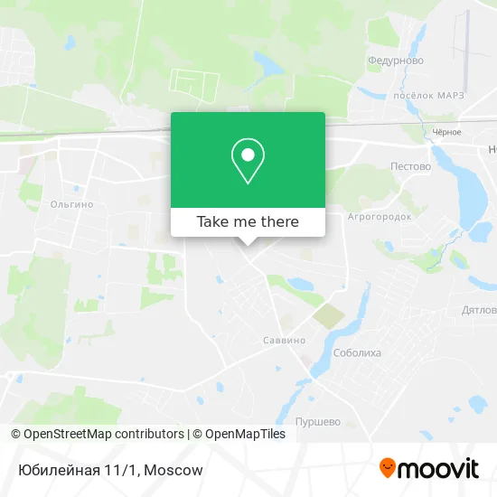 Юбилейная 11/1 map