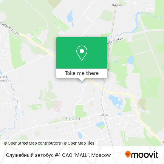 Служебный автобус #4 ОАО "МАШ" map