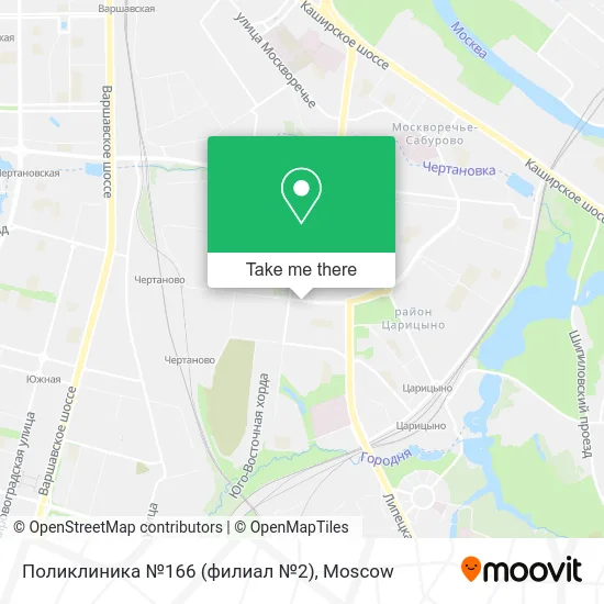 Поликлиника №166 (филиал №2) map