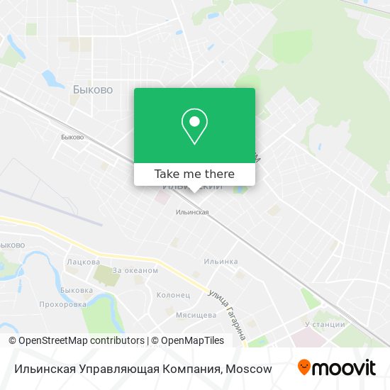 Ильинская Управляющая Компания map