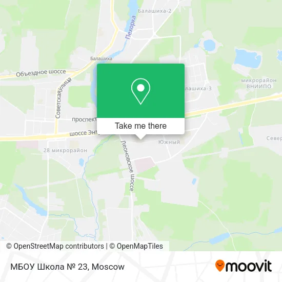 МБОУ Школа № 23 map
