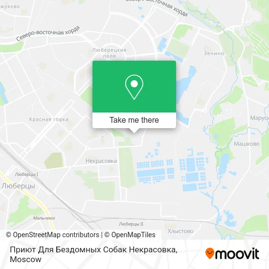 Приют Для Бездомных Собак Некрасовка map