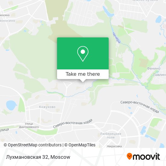 Лухмановская 32 map
