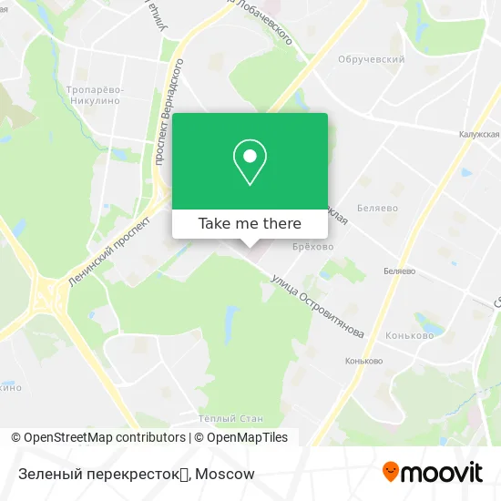 Зеленый перекресток💚 map
