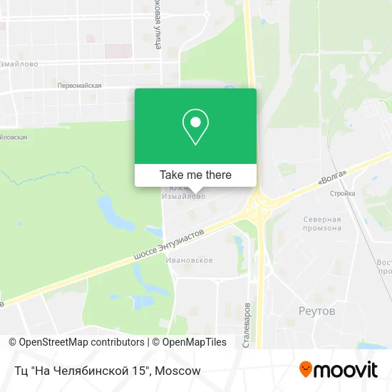 Тц "На Челябинской 15" map