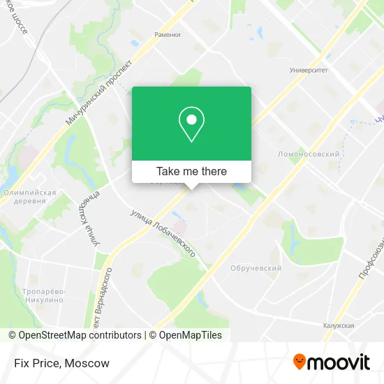 Fix Price map