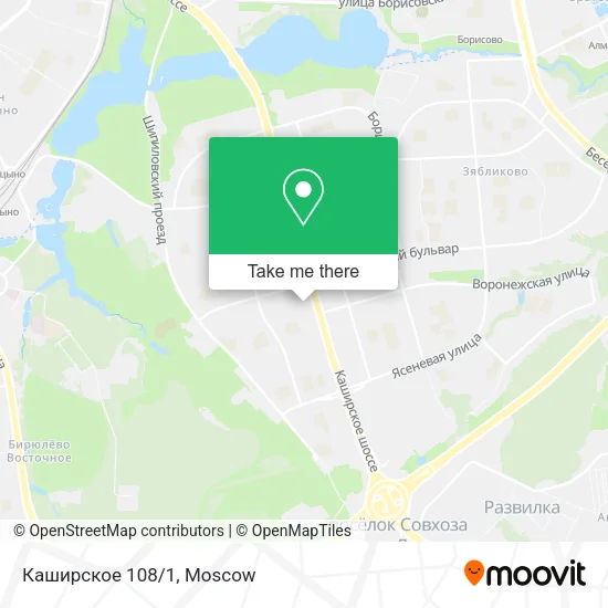 Каширское 108/1 map