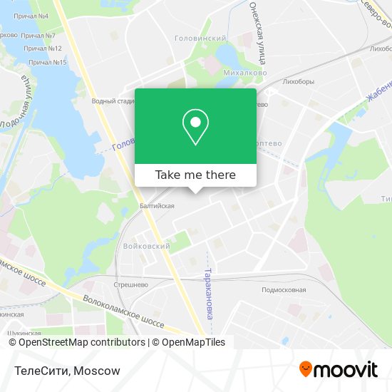 ТелеСити map