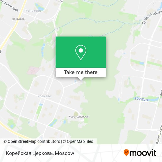Корейская Церковь map