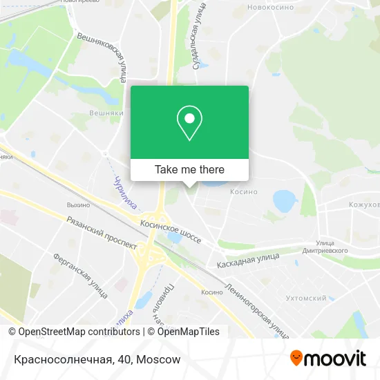 Красносолнечная, 40 map