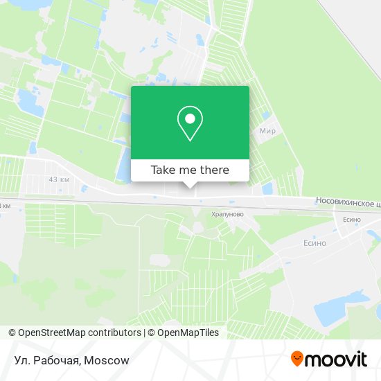 Ул. Рабочая map