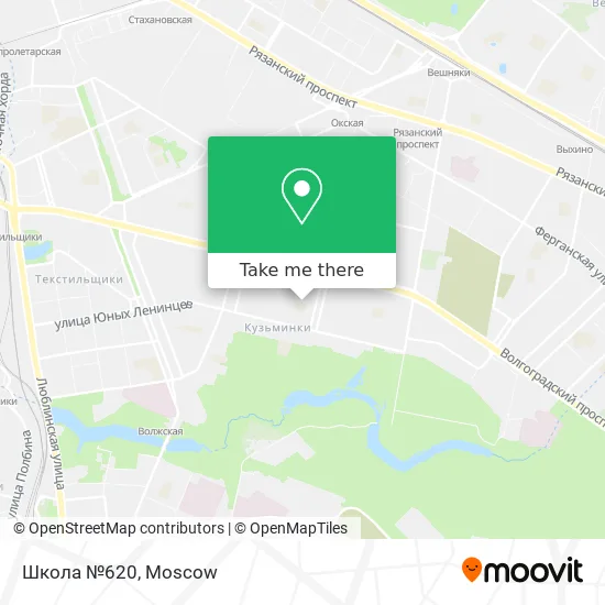 Школа №620 map