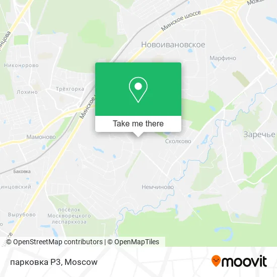 парковка Р3 map