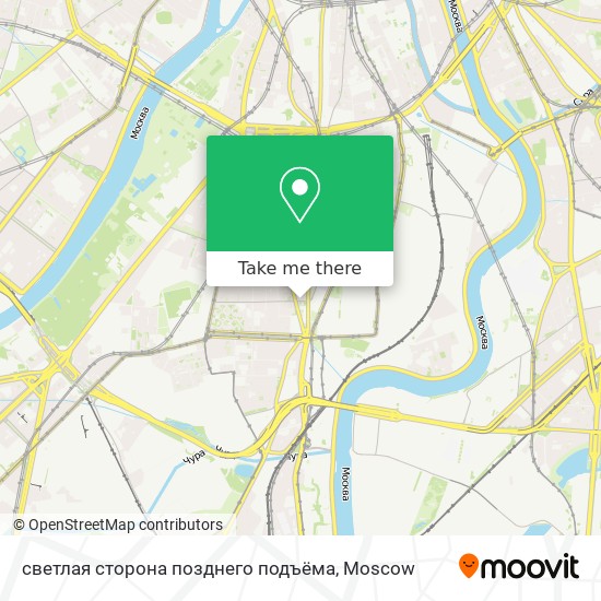 светлая сторона позднего подъёма map