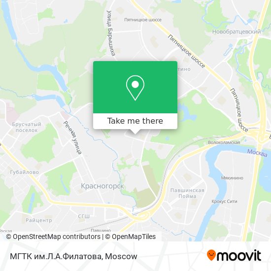 МГТК им.Л.А.Филатова map