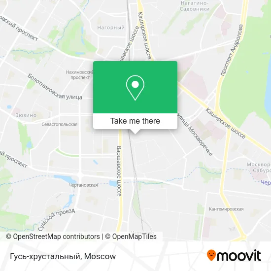 Гусь-хрустальный map