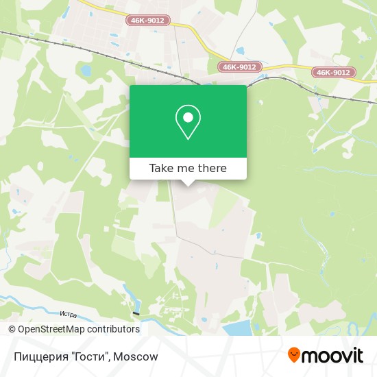 Пиццерия "Гости" map